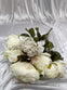 Peony ivory floral